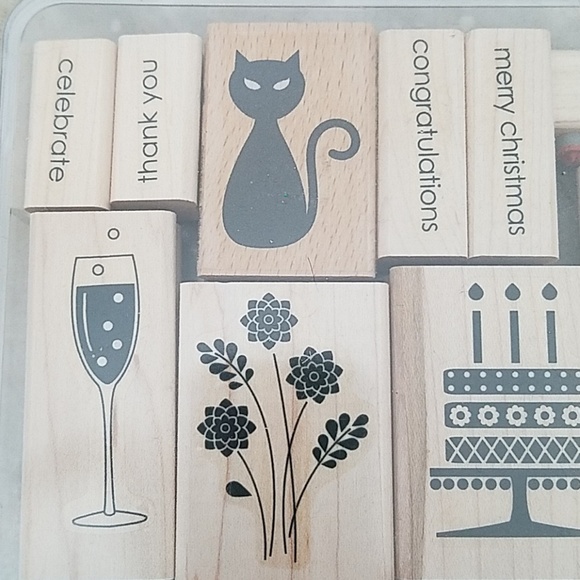 Stampin Up Holiday & Celebration Stamps - Picture 2 of 3